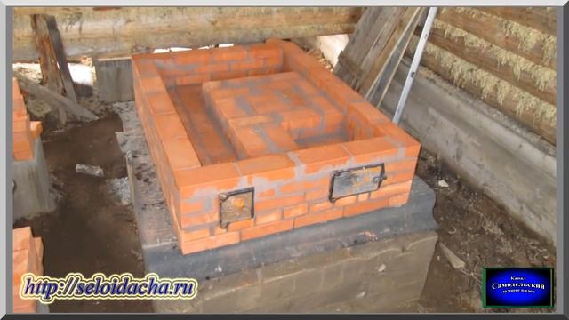 Кладка печей из кирпича своими руками (видеоурок, ч. 1). Как сделать печь из кирпича для дома и дач смотреть онлайн