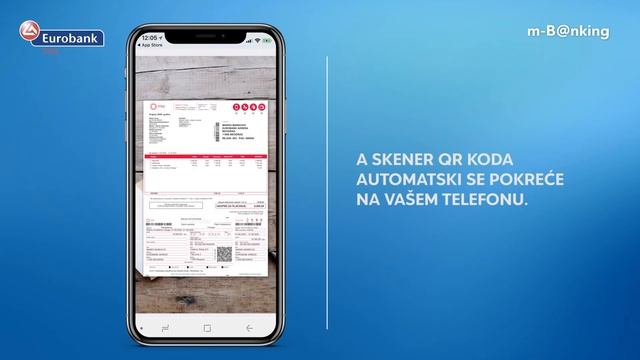 Eurobank - m B@anking tutorijal - Skeniraj i plati смотреть онлайн