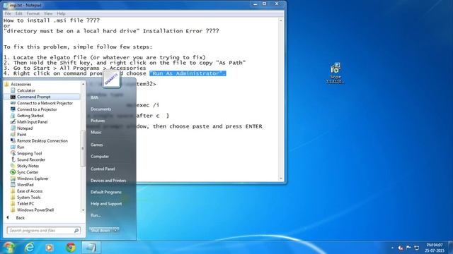 How to install .msi file windows 7 смотреть онлайн
