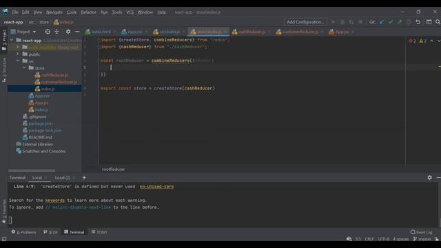 3. Redux и React. Combine Reducers, redux devtools смотреть онлайн