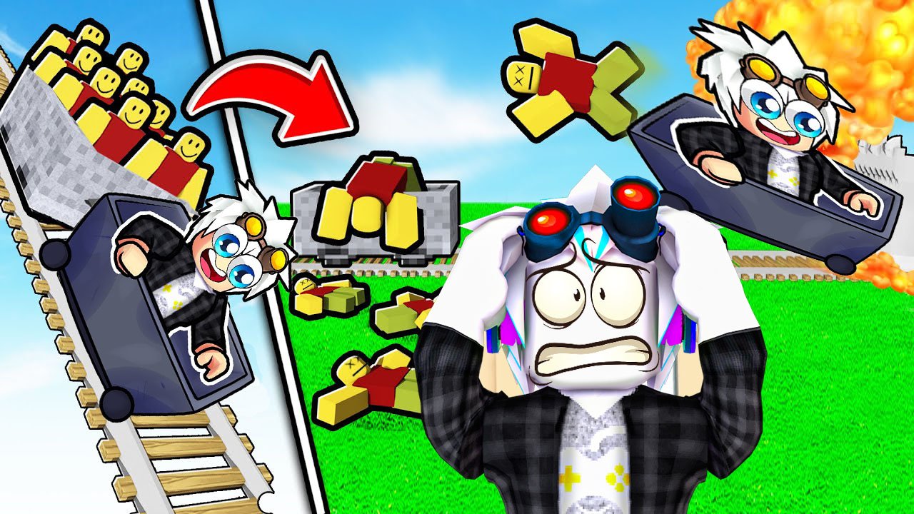 ИЗ 1,000,000 НУБОВ ОСТАЛСЯ В ЖИВЫХ ТОЛЬКО Я! ROBLOX Cart Ride Extreme смотреть онлайн