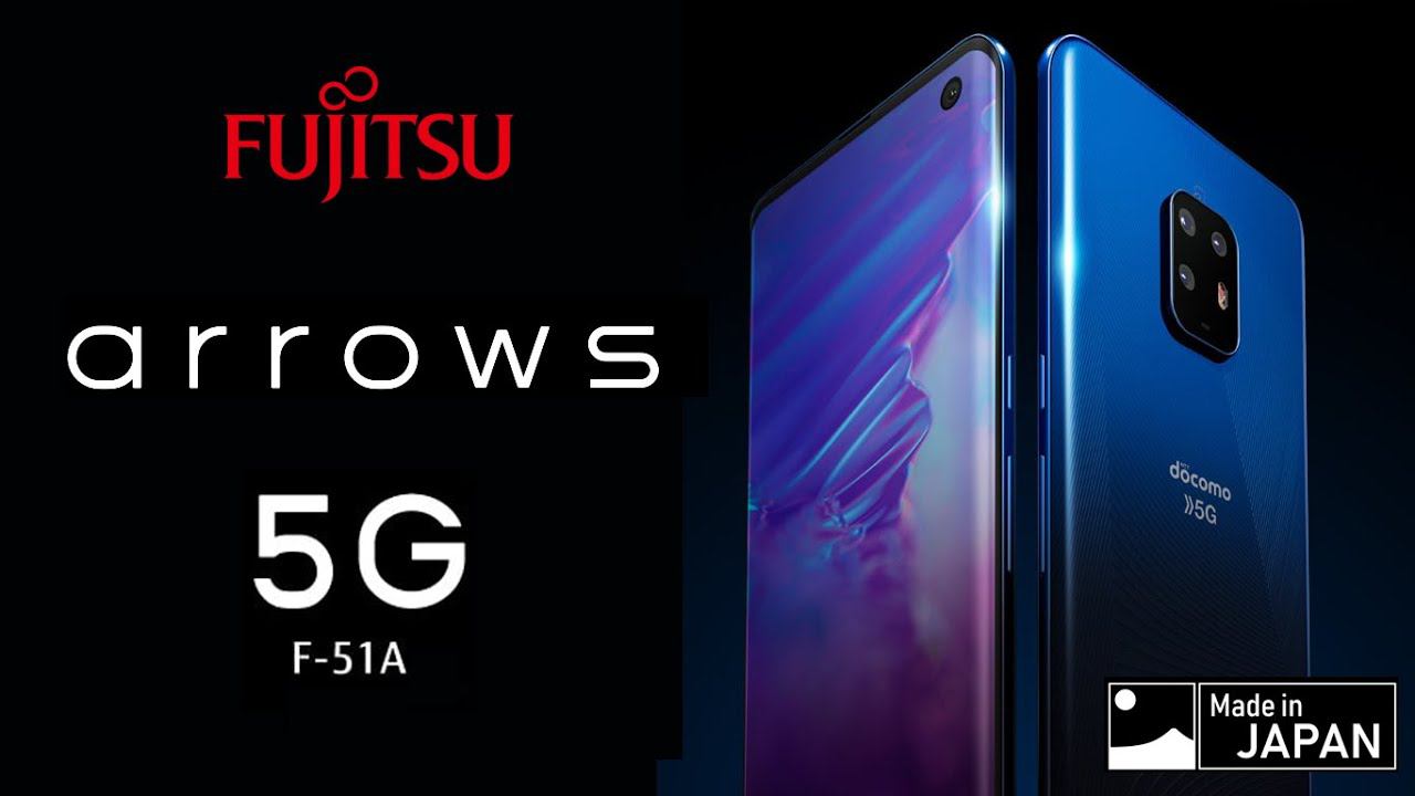 FUJITSU ARROWS 5G F-51A Promo смотреть онлайн