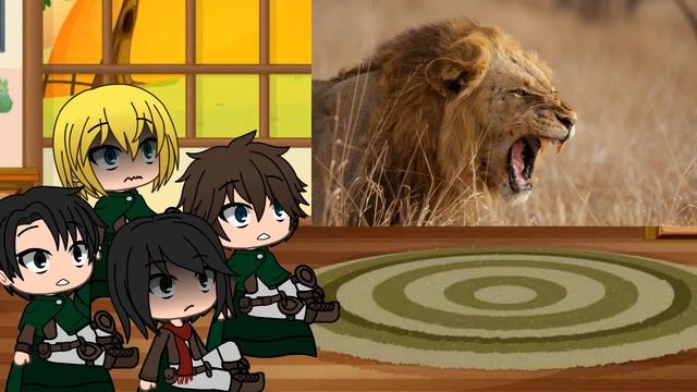 AOT react to our world (animals) part 1 смотреть онлайн