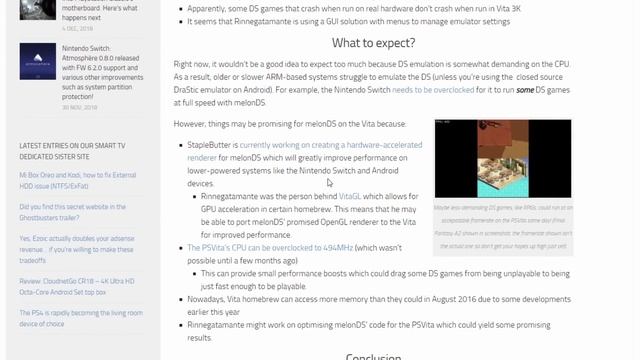 Improved Nintendo DS Emulator Coming Soon To PS Vita! смотреть онлайн