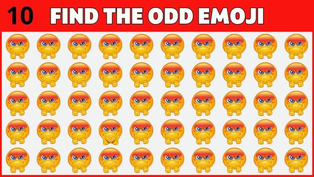 Most People Can't Find The Odd Emoji! CAN YOU? смотреть онлайн