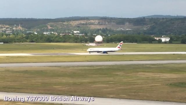 Boeing 767's And 757 In Trieste Airport