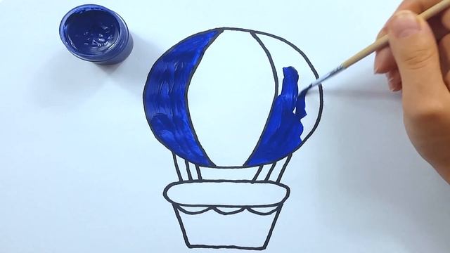 Bolalar uchun balon chizish/Drawing Balloon for children/Рисунок Воздушный шар для детей смотреть онлайн