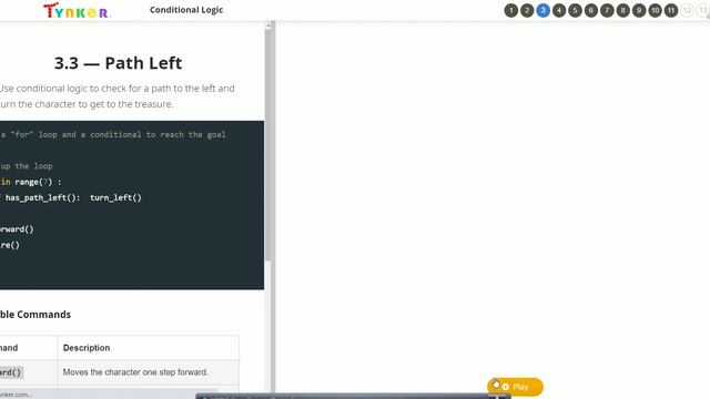 Answer to Tynker Python 3.11 смотреть онлайн