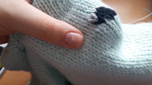 #Вышивка по #петлям . Как я вышиваю по вязаному полотну смотреть онлайн