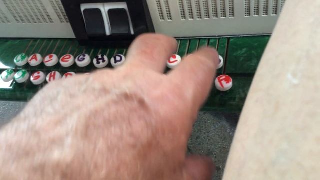 Схема клавиш русской гармони хромка в тональности "Соль-мажор" смотреть онлайн