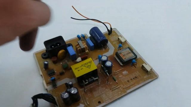 Placa Fonte Biv. Monitor LCD 18.5 Pol. Samsung S19A10N (IP19L2A) смотреть онлайн