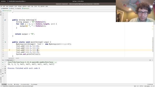 CIS 2168 Flipped - ArrayList Adding (part 2) смотреть онлайн