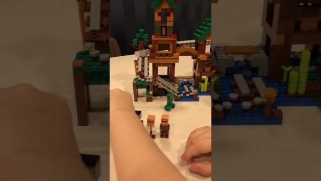 MINECRAFT Красивый ЗАМОК Майнкрафт Мини версия (MINECRAFT CASTLE) смотреть онлайн