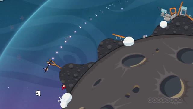 Angry Birds Space Level 2-14 - 3-Star Walkthrough смотреть онлайн