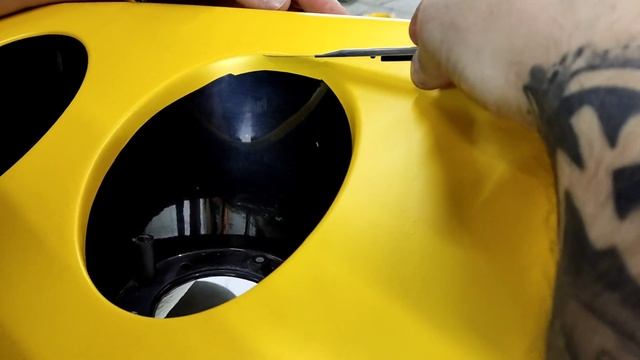 Преображение Chevrolet CorvetteЖелтый матовый металлик и чёрный мат.Black and Yellow. смотреть онлайн