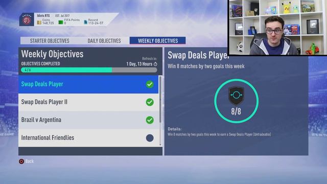 TRADEABLE PACKS RANK 1 DIV RIVALS REWARDS!!! AN IDIOTS FIFA 19 ROAD TO GLORY!!! Episode 24 смотреть онлайн