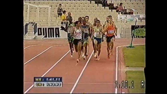 Лёгкая атлетика Гран при 2006г Мужчины 800м Борзаковский Юрий смотреть онлайн