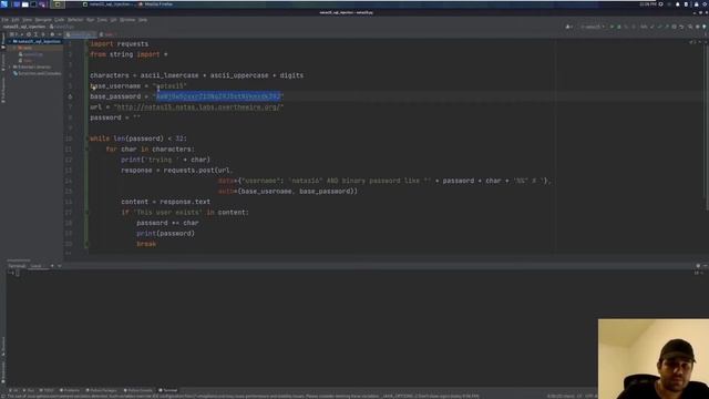 Natas Web Hacking 15 (Blind SQL injection) смотреть онлайн