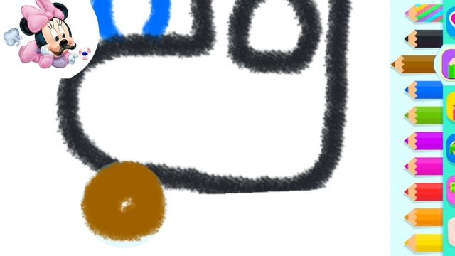 как нарисовать паровозик / Уроки рисования для детей смотреть онлайн