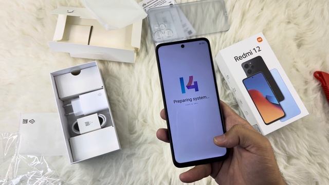 Redmi 12 8/128 Unboxing in Shiny Black Color смотреть онлайн
