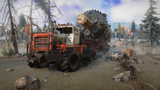 SnowRunner - Mack M45SX Prime Mover - Offroad Transport Giant 64000 Liter Fuel Semitrailer смотреть онлайн