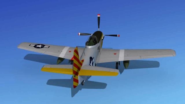 Dreamscape P-51-D Mustang V33 Mustang Ivan Ho 3D model from CGTrader.com смотреть онлайн