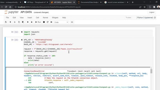 Pooling | Fetching | Reading Data From an API with Python смотреть онлайн