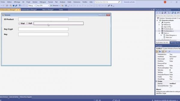 Protect your application in C# trial and full version generate, validate, activate with key part 01