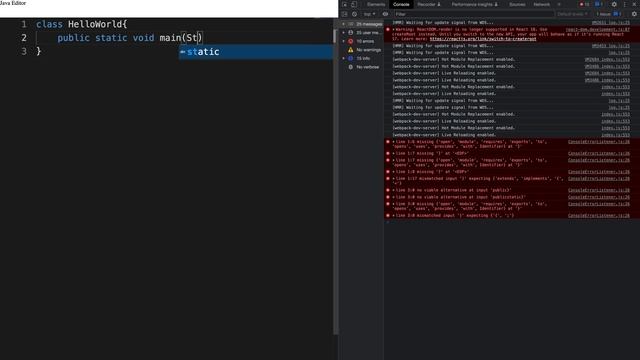 monaco editor-java смотреть онлайн