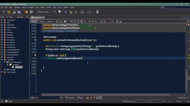 Java GUI - Simple Text Editor смотреть онлайн