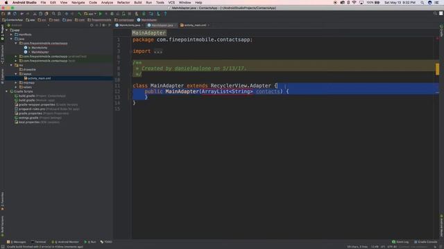 Android Tutorial: RecyclerView, ArrayList & CardView смотреть онлайн