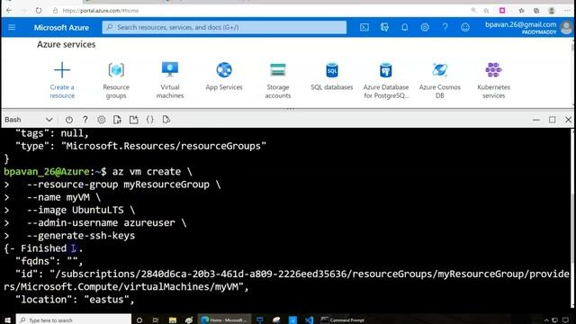 How to create Azure Linux Virtual Machine in Cloud Shell CLI смотреть онлайн