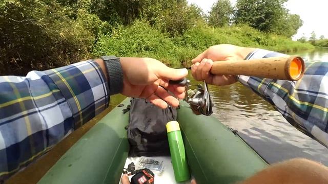 Ловля голавля сплавом. Сломал спиннинг. смотреть онлайн