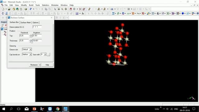 Learn Materials Studio: Part-1 How To Make CeO2_111_4x4_Surface With Materials Studio смотреть онлайн
