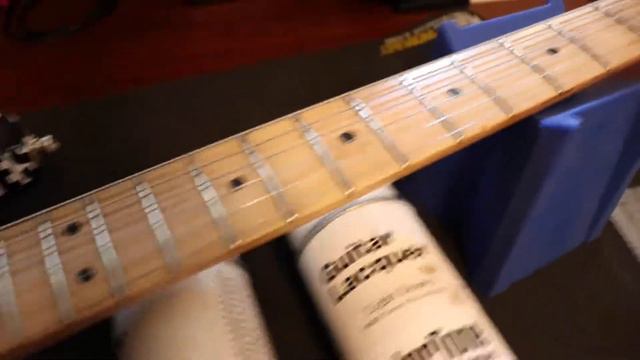 Fender Squier Series Stratocaster Guitar Neck Mods and Repair смотреть онлайн