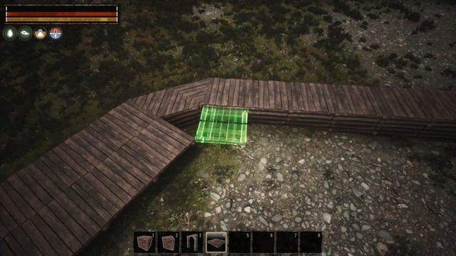 CONAN EXILES Building - Medieval Village [timelapse] PEOPLE OF THE DRAGON