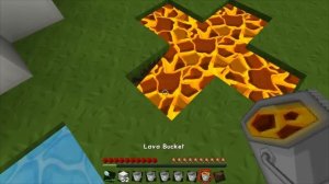 Как сделать источник бесконечной воды и лавы? (ВИДЕОУРОК) |Minecraft|