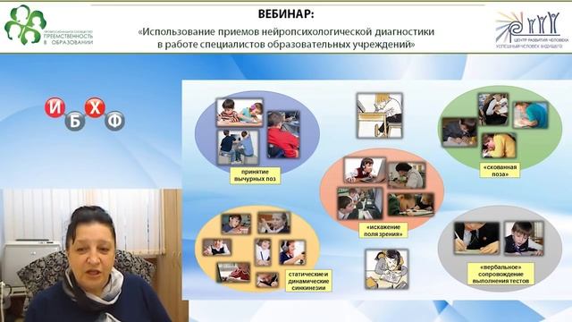Вебинар: Использование приемов нейропсихологической диагностики.mp4 смотреть онлайн