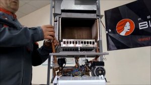 Разборка котла Federica Bugatti 24 ECO