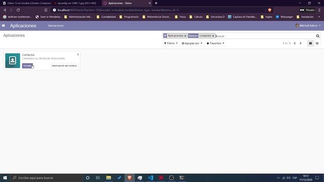 Como instalar Odoo 12 con Docker | Docker Compose (How to install Odoo on Docker and Docker Compose смотреть онлайн