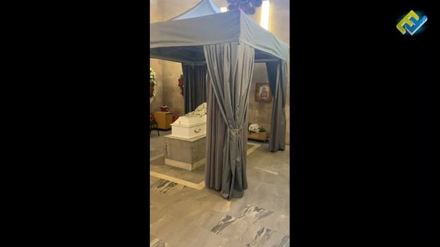 Ритуальный шатер с автоматическими шторами