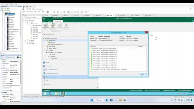 Veeam Tape Backup Job and Media Pools смотреть онлайн
