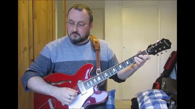 Viola de Gamba piece played on electric guitar. смотреть онлайн
