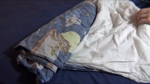 Как заправить одеяло в пододеяльник быстро и просто