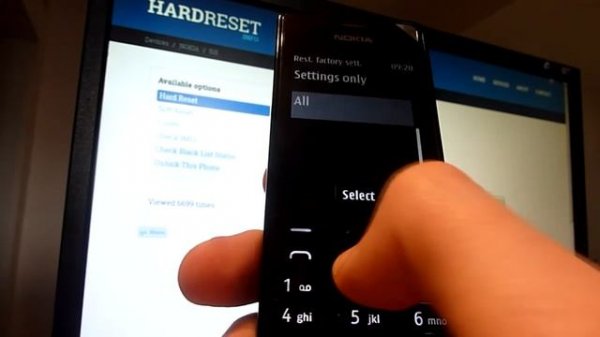 Hard Reset NOKIA 515 - Factory Reset Tutorial