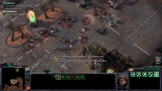 Starcraft 2 Wings of Liberty - 01 - Liberation Day (NC) смотреть онлайн