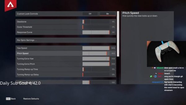All Extesyy Apex Controller Settings "In One Epic Video"