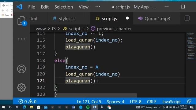 Build an MP3 Qur'an Player with HTML, CSS, and JavaScript (19) | Coding Tutorial смотреть онлайн