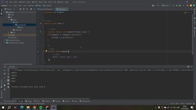 Java курс. Урок №28 Enum (перераховування) смотреть онлайн
