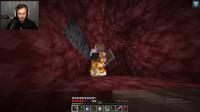 Minecraft Manhunt, But I'm An OP Goblin...